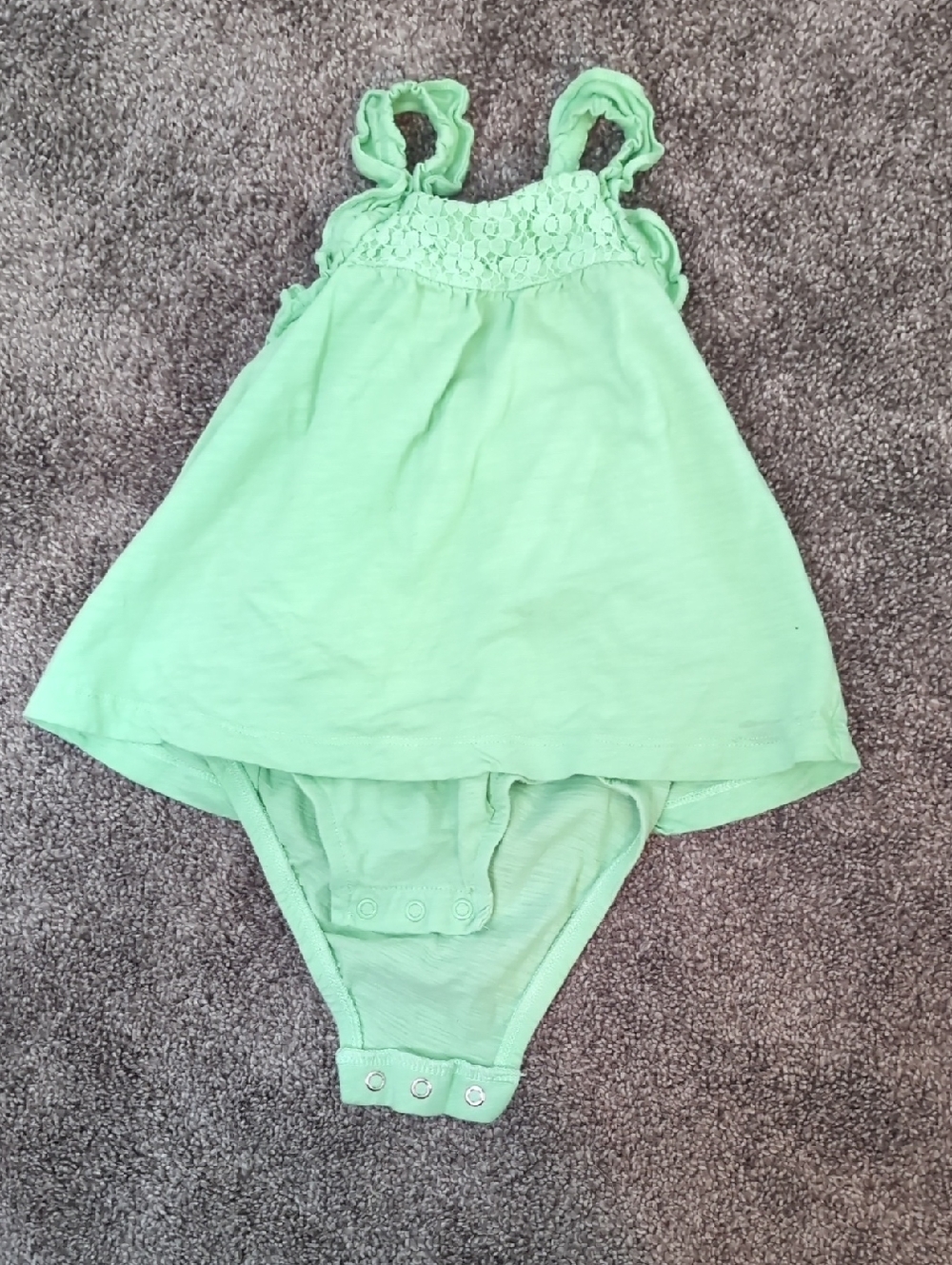 Three Carter's Baby Rompers - Picture 6 of 8